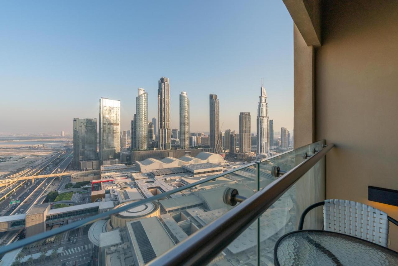 Superhost - Trendy Studio In The Heart Of Downtown Dubai - Address Dubai Mall Appartamento Esterno foto